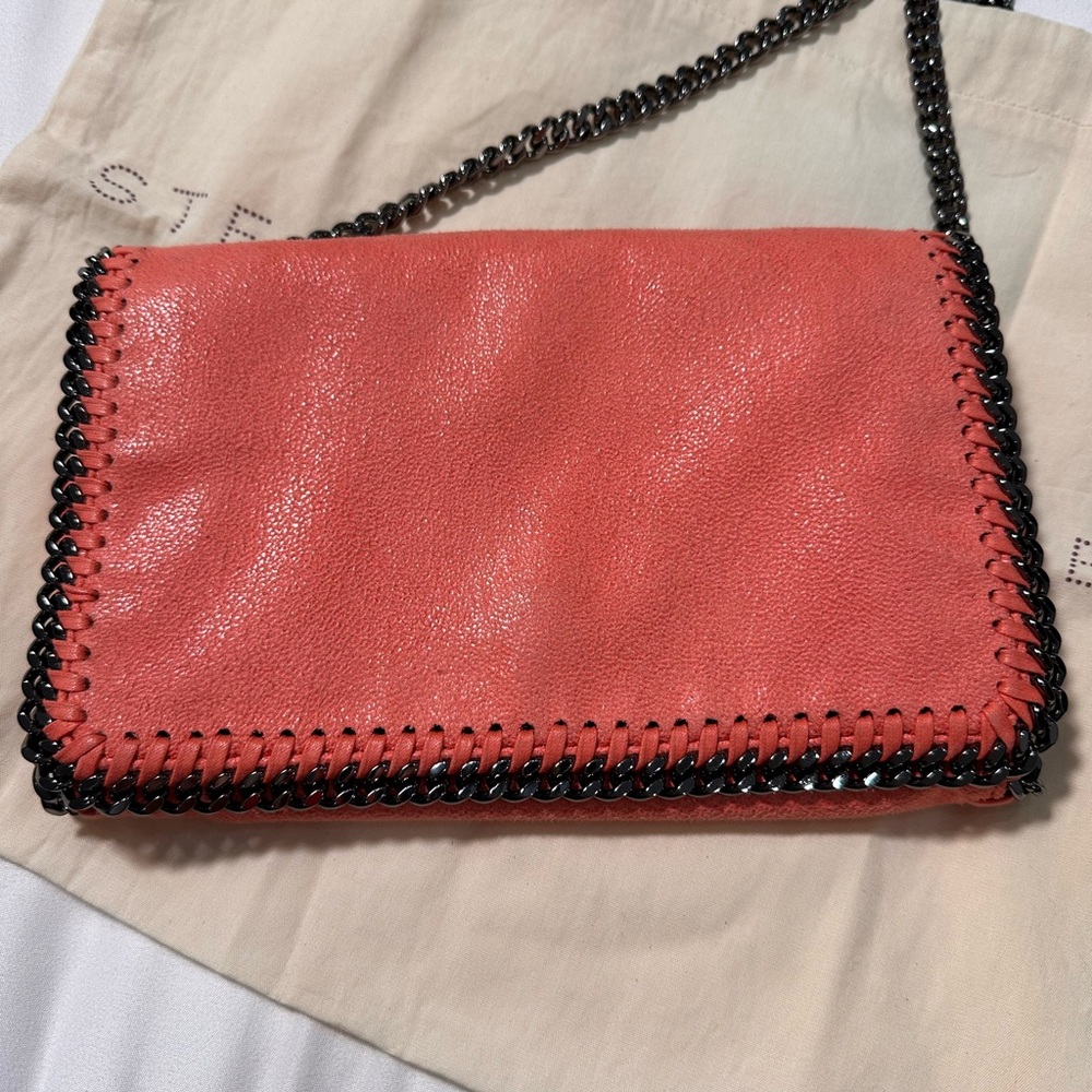 Stella McCartney Falabella Crossbody Bag in Coral